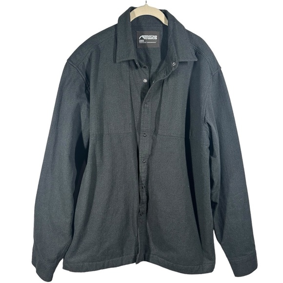 Mountain‎ Khakis Garrison Over Shirt Jacket Shacket Men's Large Charcoal Gray - Picture 1 of 8